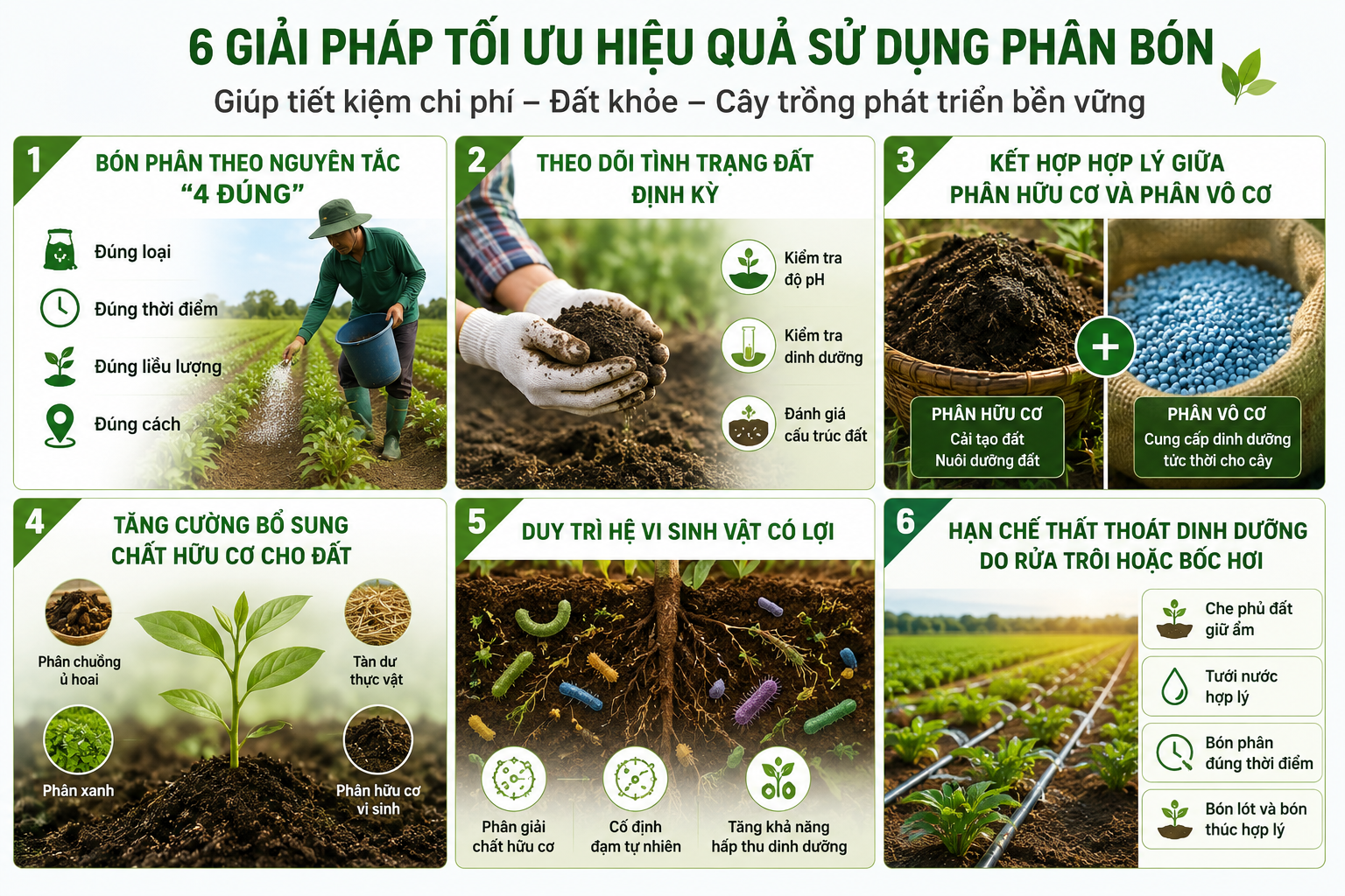 tối ưu chi phí phân bón